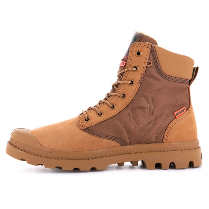 Palladium Pampa X Destiny WPN Women's Boots Brown | UK N572-LAX